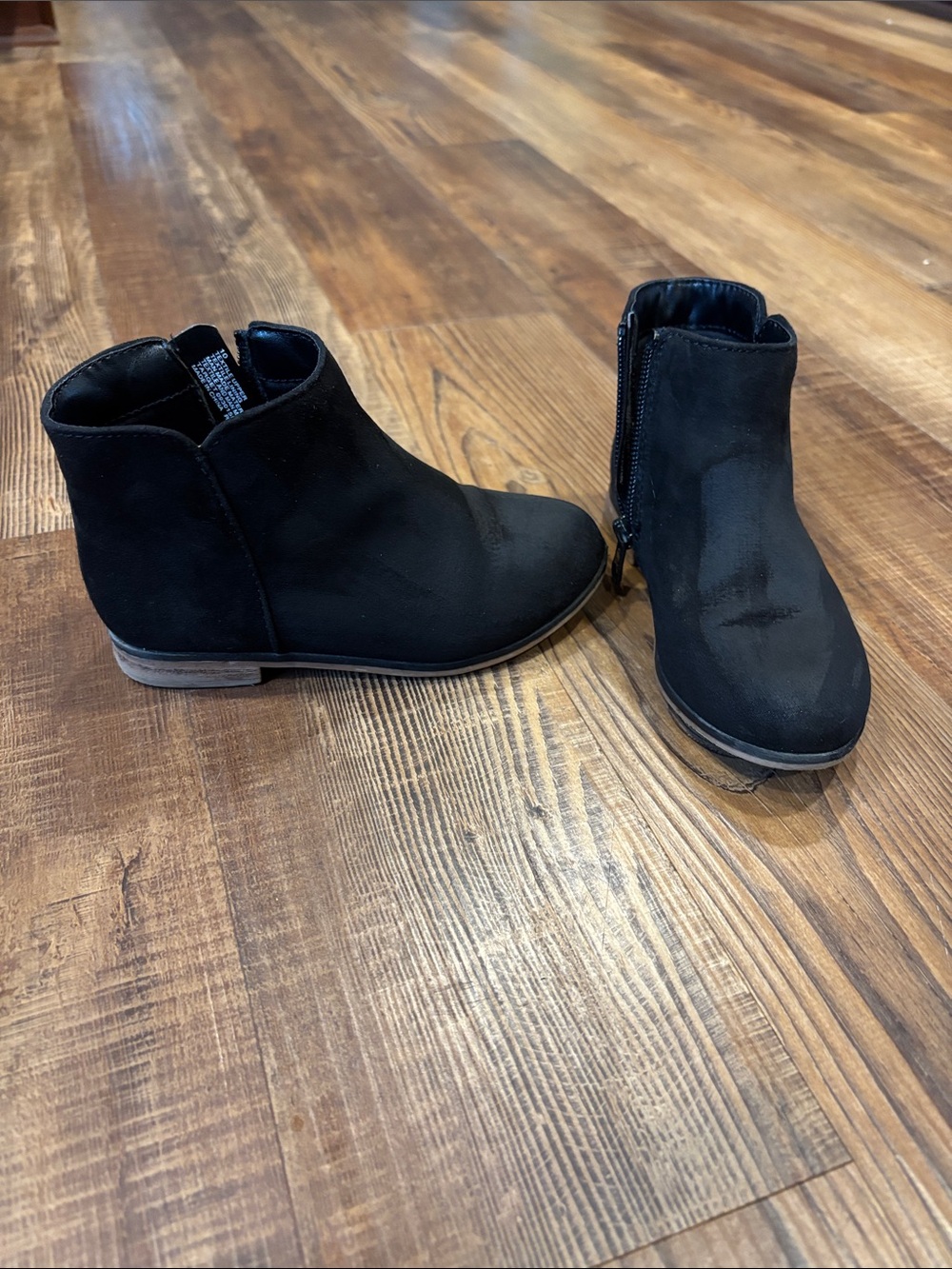 Cat & Jack Black Kids Ankle Boots